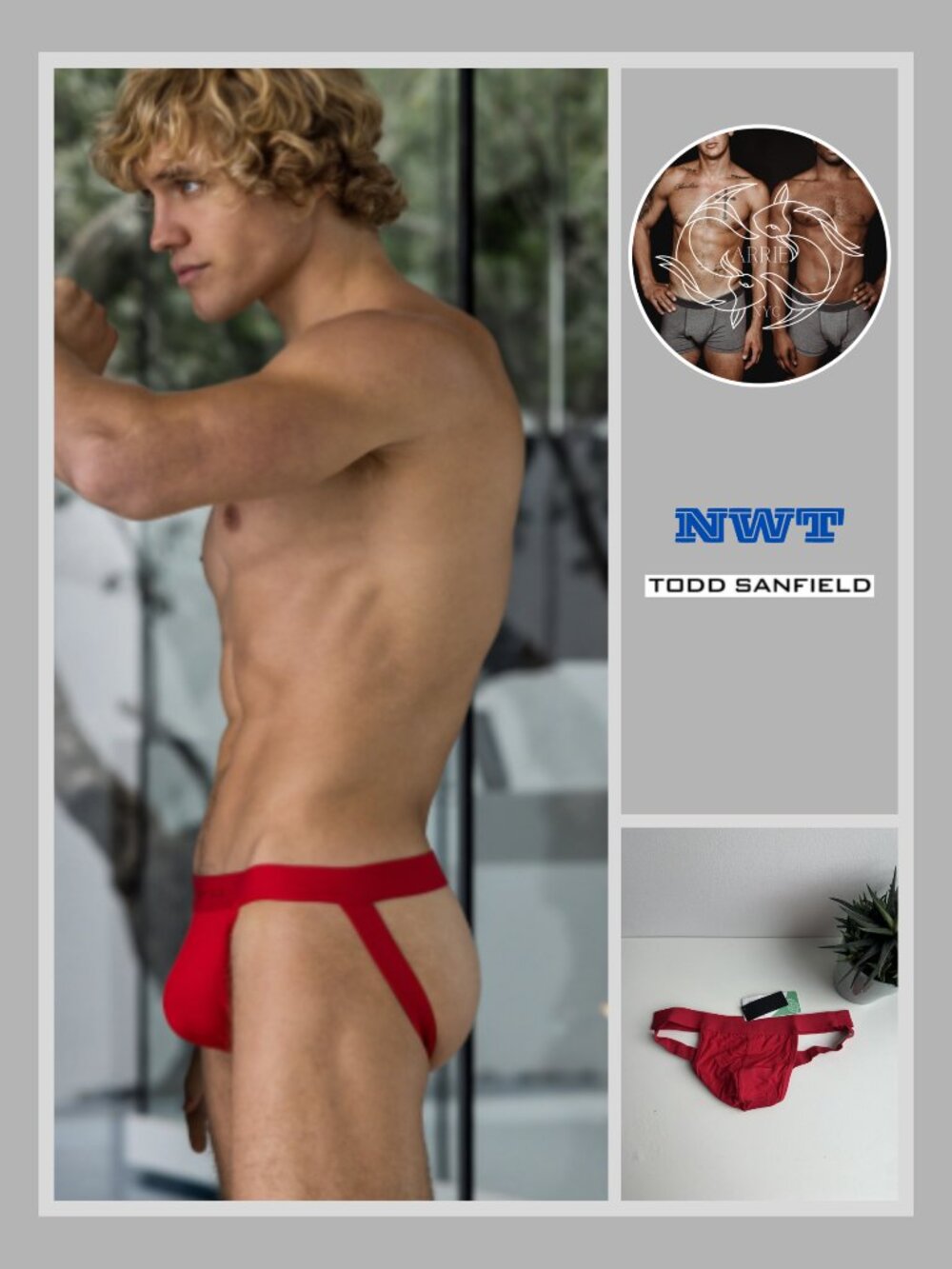 Todd Sanfield - Essential Jock - Real Red (M)